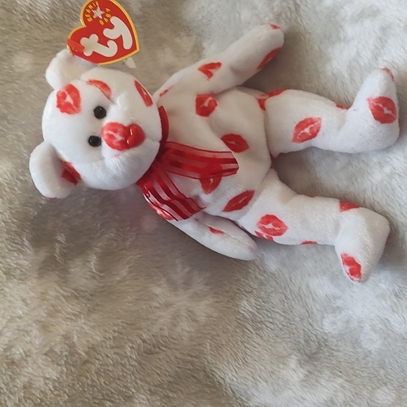 😘 Smooch,Ty Beanie Baby 🐻,200/ - Picture 2 of 11